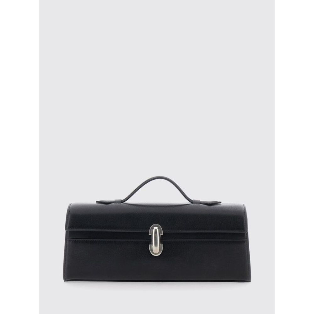 Savette Women Symmetry Clutch Savette In Smooth Calfskin With Turn-Lock Closure